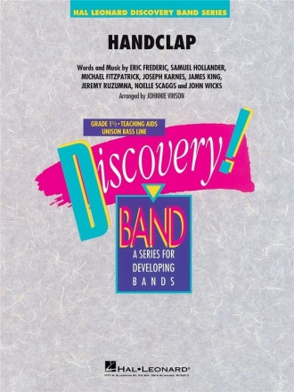 HandClap Concert Band/Harmonie Partitur