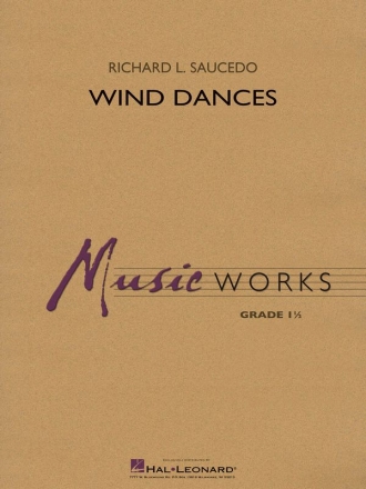 Richard L. Saucedo, Wind Dances Concert Band Partitur + Stimmen