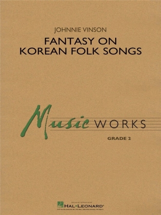 Fantasy on Korean Folk Songs Concert Band Partitur