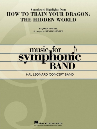 John Powell, How To Train Your Dragon: The Hidden World Concert Band/Harmonie Partitur