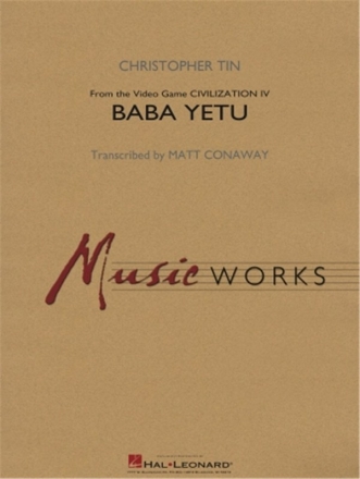 Christopher Tin, Baba Yetu Concert Band/Harmonie Partitur