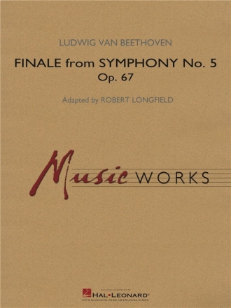 Ludwig van Beethoven, Finale from Symphony No. 5 Concert Band/Harmonie Partitur