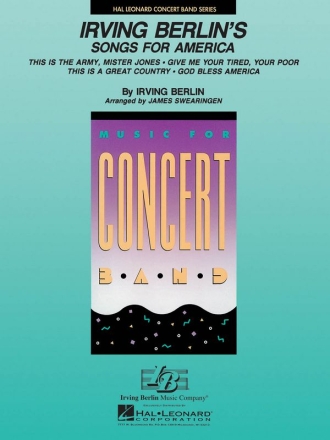 Irving Berlin, Irving Berlin's Songs for America Concert Band Partitur + Stimmen