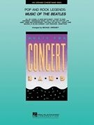 Pop and Rock Legends: Music of the Beatles Concert Band Partitur