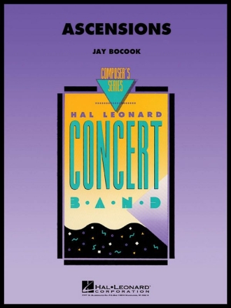 Jay Bocook, Ascensions Concert Band Partitur + Stimmen