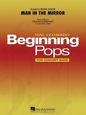 Glen Ballard_Siedah Garrett, Man in the Mirror Concert Band/Harmonie Partitur + Stimmen