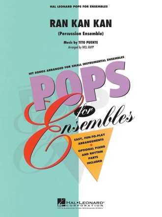 Tito Puente, Ran Kan Kan Percussionensemble Partitur + Stimmen