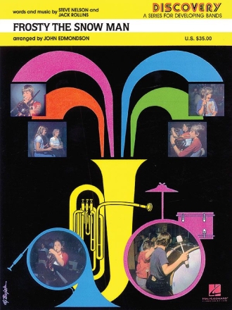 Jack Rollins_Steve Nelson, Frosty the Snow Man Concert Band Partitur + Stimmen