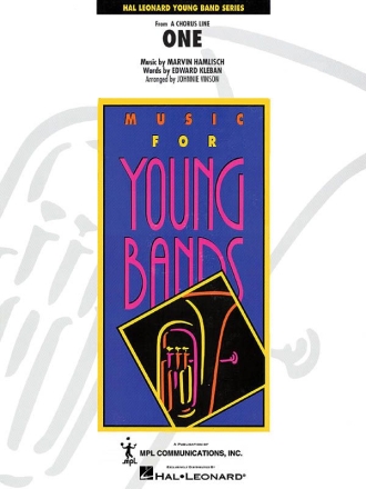 One ( From 'A Chorus Line' ) Concert Band Partitur + Stimmen