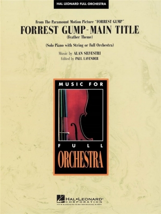 Forrest Gump Suite - Main Theme Orchestra Partitur