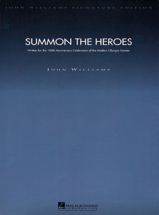 John Williams, Summon the Heroes Orchestra Partitur + Stimmen