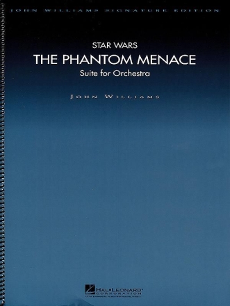 John Williams, Star Wars: The Phantom Menace Orchestra Partitur + Stimmen