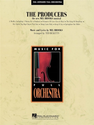 Mel Brooks, The Producers Orchestra Partitur