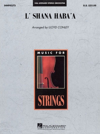L'shana Haba'a Streichorchester Partitur + Stimmen