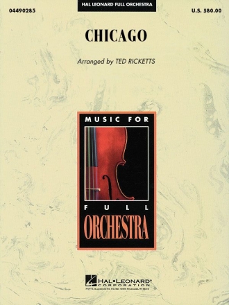 Fred Ebb_John Kander, Chicago Orchestra Partitur