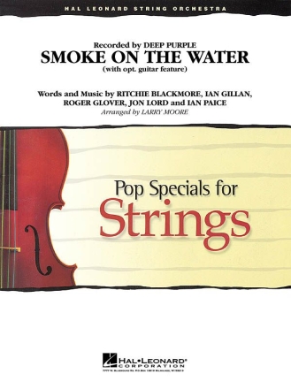Smoke on the Water for string orchestra score and parts