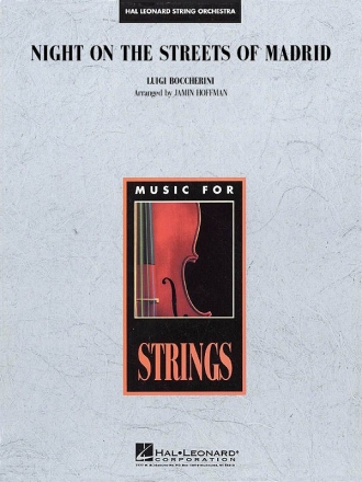 Luigi Boccherini, Night on the Streets of Madrid Streichorchester Partitur + Stimmen