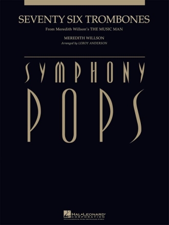 Meredith Willson, Seventy Six Trombones Orchestra Partitur + Stimmen