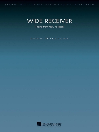 John Williams, Wide Receiver (Theme from NBC Football) Orchestra Partitur + Stimmen