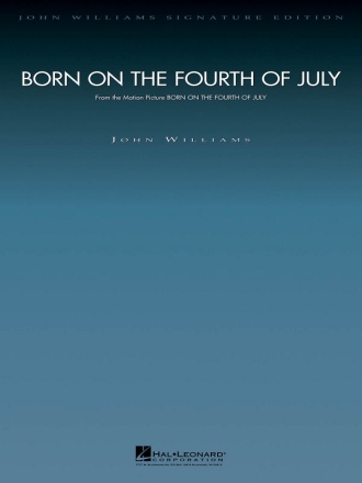 John Williams, Born on the Fourth of July Orchestra Partitur + Stimmen