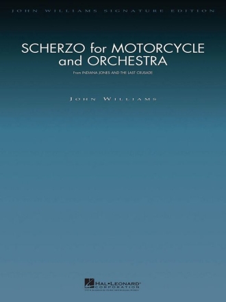 John Williams, Scherzo for Motorcycle and Orchestra Orchestra Partitur