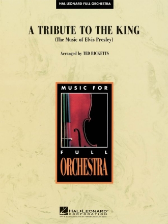 A Tribute to the King Orchestra Partitur + Stimmen
