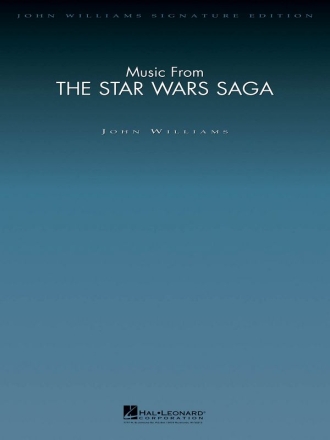 John Williams, Music from the Star Wars Saga Orchestra Partitur + Stimmen