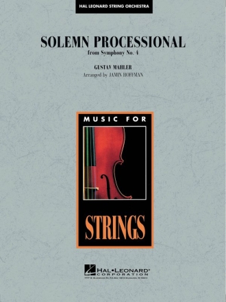 Gustav Mahler, Solemn Processional (from Symphony No. 4) Streichorchester Partitur