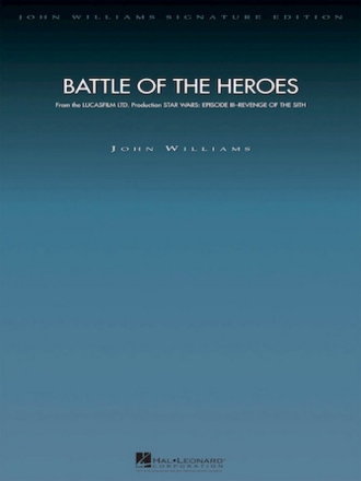 John Williams, Battle of the Heroes Chor Chorpartitur