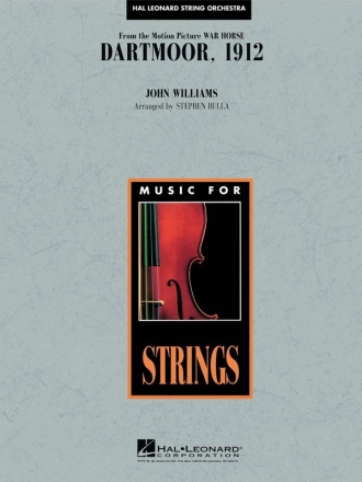 John Williams, Dartmoor, 1912 (From War Horse) Streichorchester Partitur + Stimmen