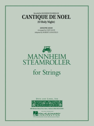 Cantique de Nol (O Holy Night) Streichensemble Partitur + Stimmen
