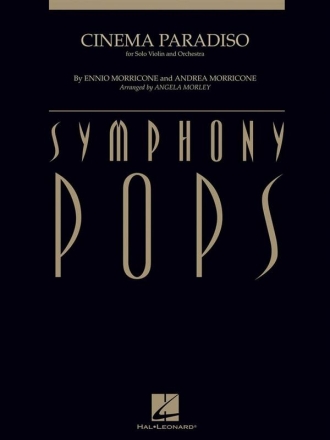 Cinema Paradiso for  violin and orchestra score and parts