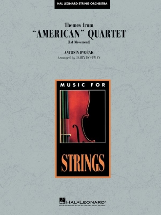 Antonn Dvork, Themes from American Quartet, Movement 1 Streichorchester Partitur + Stimmen