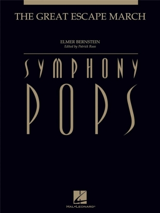 Elmer Bernstein, The Great Escape March Orchestra Partitur