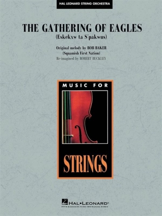 Bob Baker, The Gathering of Eagles Streichorchester Partitur + Stimmen