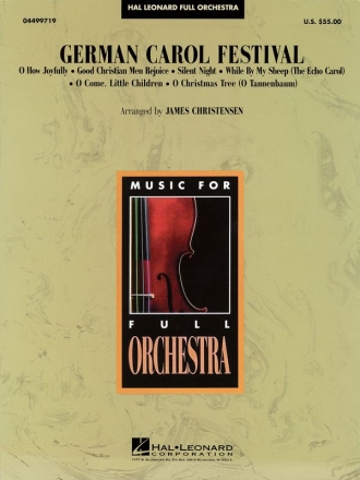 German Carol Festival Orchestra Partitur