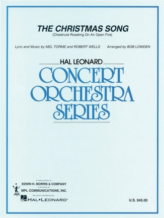 Mel Torme, The Christmas Song Orchestra Partitur