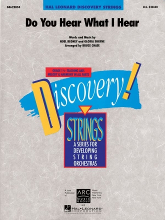 Gloria Shayne_Noel Regney, Do You Hear What I Hear? Strings Partitur + Stimmen