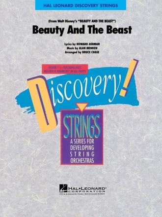 Alan Menken_Howard Ashman, Beauty and the Beast Strings Partitur + Stimmen