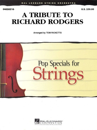 A Tribute to Richard Rodgers Streichensemble Partitur + Stimmen
