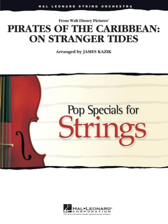 Pirates of the Caribbean: On Stranger Tides Streichensemble Partitur + Stimmen