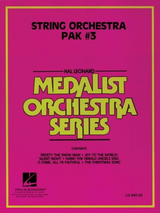 String Orchestra Pak #3 Streichorchester Partitur + Stimmen