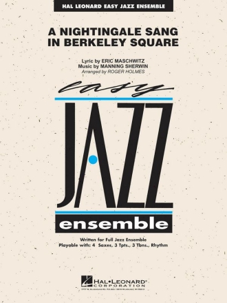 A Nightingale Sang in Berkeley Square Jazz Ensemble Set+Audio-Online
