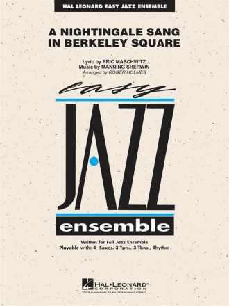 A Nightingale Sang in Berkeley Square Jazz Ensemble Partitur
