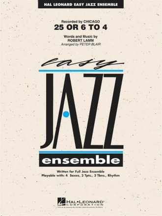 Robert Lamm, 25 or 6 to 4 Jazz Ensemble Partitur