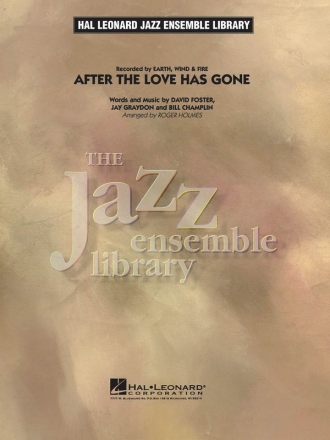 After the Love Has Gone Big Band Partitur + Stimmen