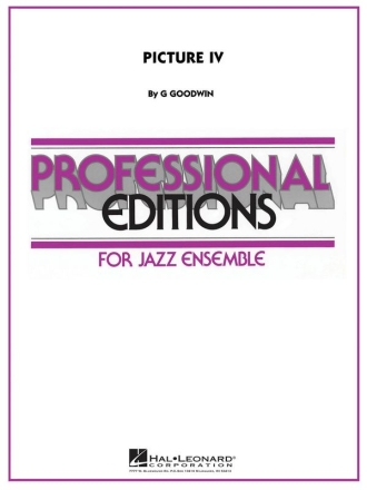 G Goodwin, Picture IV Jazz Ensemble Partitur + Stimmen