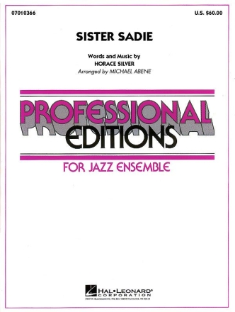 Horace Silver, Sister Sadie Big Band Partitur
