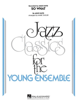 Miles Davis, So What Jazz Ensemble Partitur + Stimmen