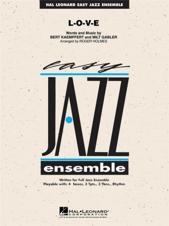 Bert Kaempfert, L-O-V-E Jazz Ensemble Partitur